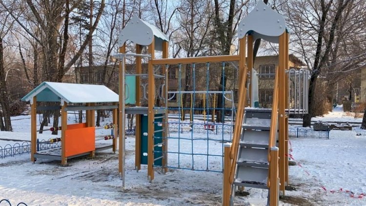 Завершается благоустройство Турксибского района