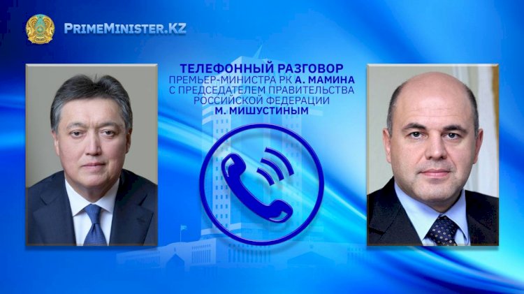 Взаимодействие в рамках ЕАЭС обсудил Мамин с российским коллегой