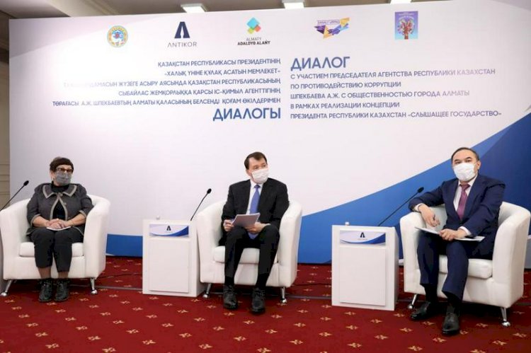 Алик Шпекбаев встретился с общественностью Алматы