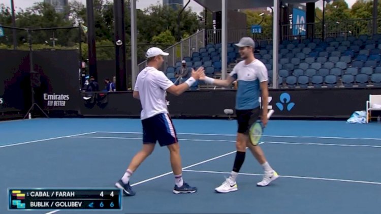 Сенсационная победа казахстанских теннисистов на Australian Open