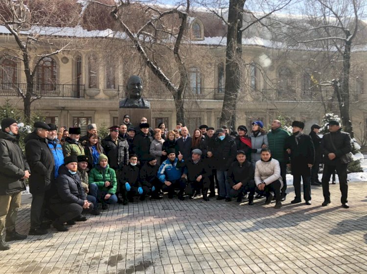 В Алматы появилась аллея Ассамблеи народа Казахстана