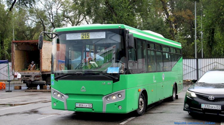 Схему маршрута автобуса №215 изменили в Алматы