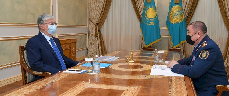 Президенту доложили о криминогенной ситуации в Казахстане