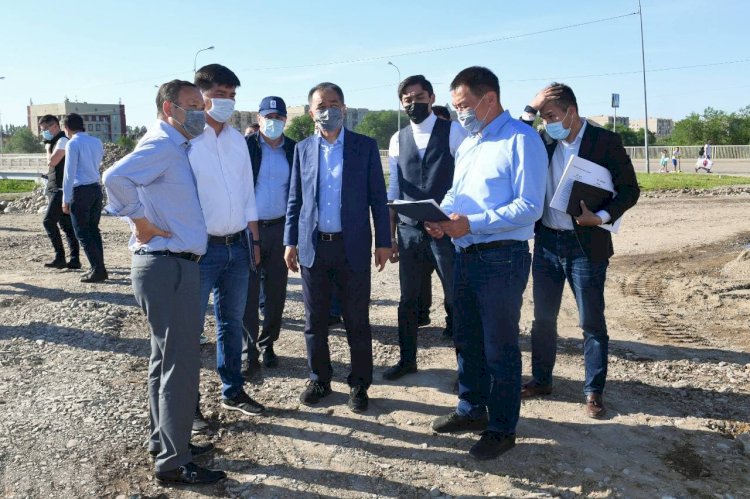 Бакытжан Сагинтаев ознакомился с инфраструктурой Турксибского района