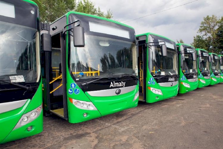 Схемы маршрутов трех автобусов изменятся в Алматы с понедельника
