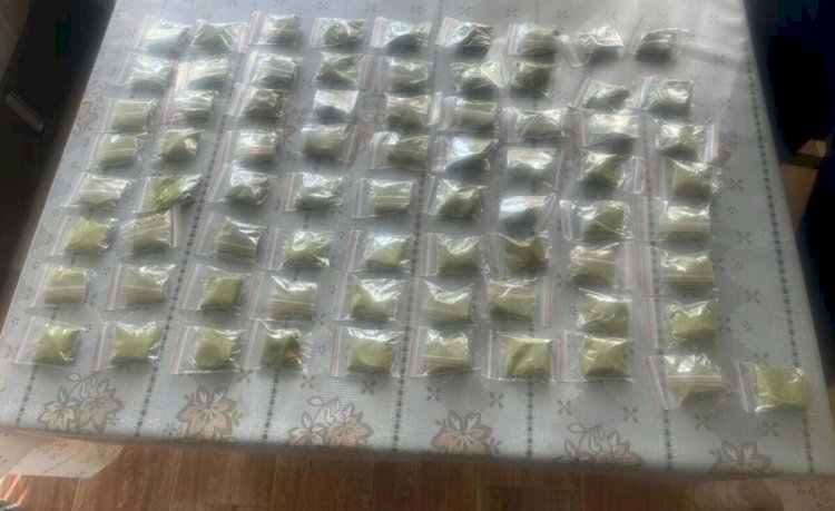 Более 70 свертков с наркотиками изъяли полицейские у жителя Алматы