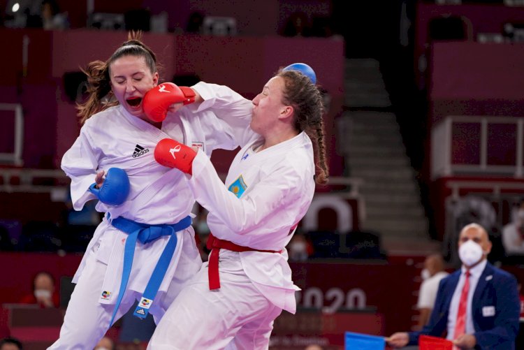 Каратистка Берульцева досрочно прошла в полуфинал Олимпиады