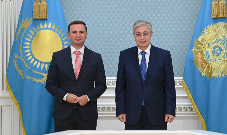 Касым-Жомарт Токаев принял главу МИД Северной Македонии Буяра Османи