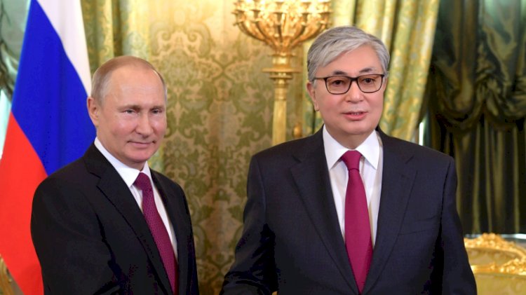 Касым-Жомарт Токаев поздравил Владимира Путина с днем рождения