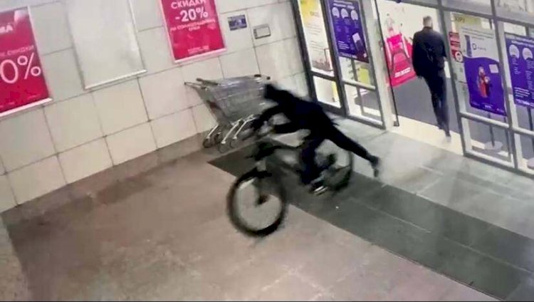 Серийный веловор из Павлодара попал на видео в Алматы