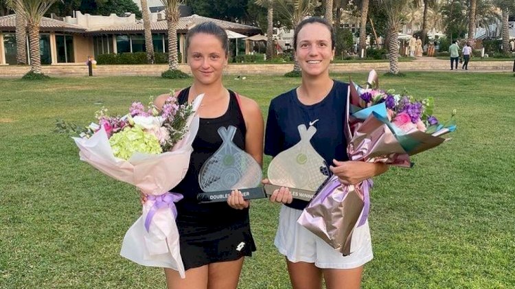 Казахстанская теннисистка выиграла восьмой титул ITF в сезоне в парном разряде