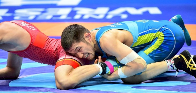 Названы имена победителей чемпионата Казахстана по вольной борьбе