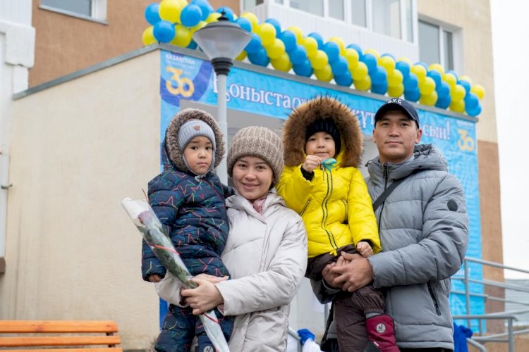 Новоселье отмечают сегодня десятки семей Талдыкоргана