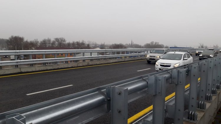 Открыто движение по эстакаде в районе рынка «Алтын Орда»