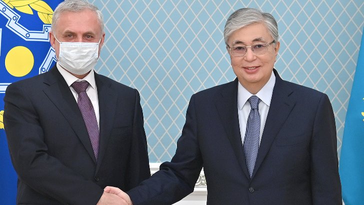 Президент Касым-Жомарт Токаев принял Генерального секретаря ОДКБ Станислава Зася