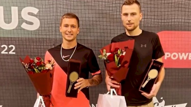 Казахстанский теннисист стал абсолютным чемпионом World Tennis Tour M25 в Литве
