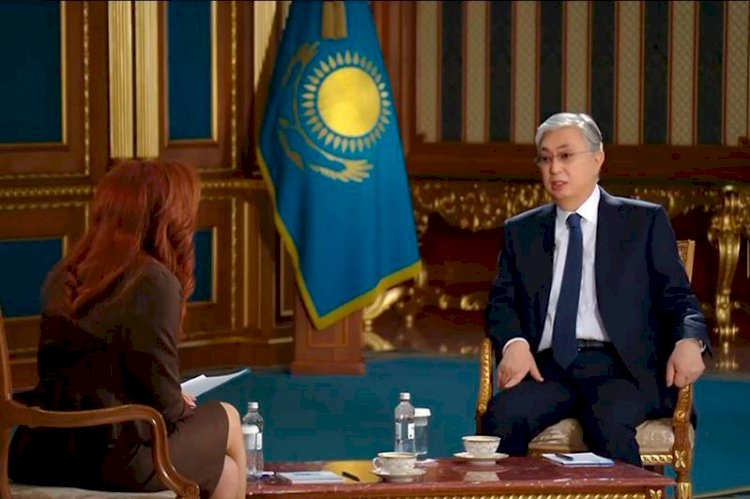 Выяснилось, почему эксклюзивное интервью Президента РК вышло на русском языке
