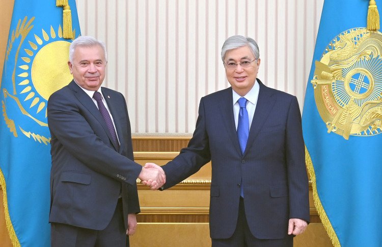 Касым-Жомарт Токаев принял президента «Лукойла»