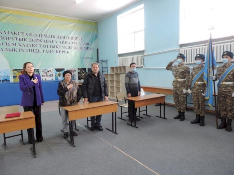 В Алматы почтили память фронтовика ВОВ