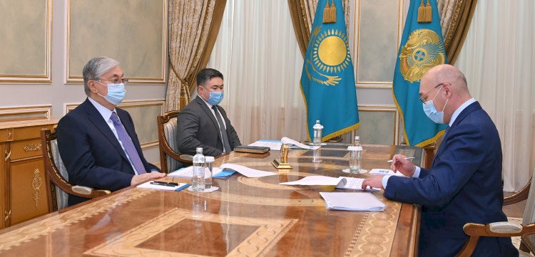 Келимбетов доложил Президенту о репатриации капитала