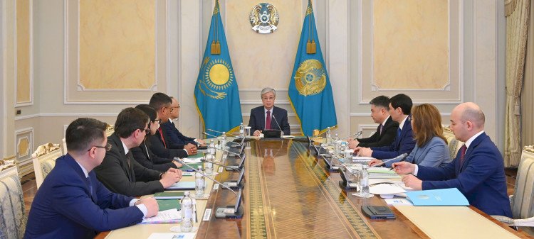 Президент принял годовой отчет Нацбанка РК