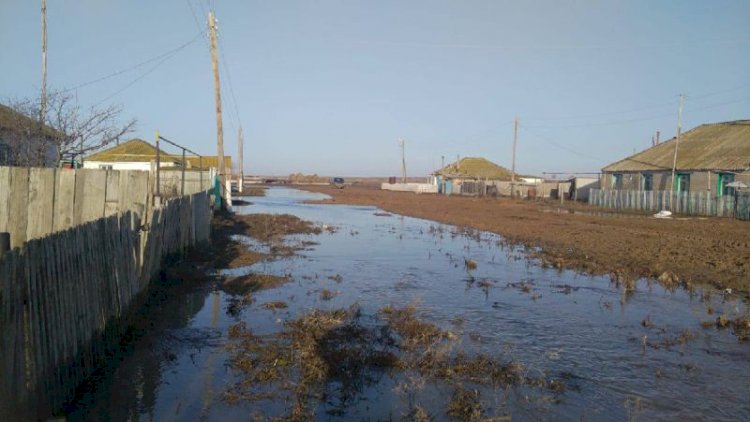 В Алматинской области подтопило два населенных пункта