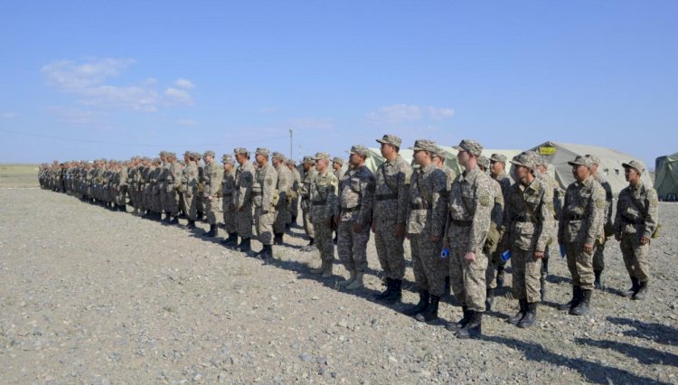 В Вооруженных силах проходят учебные сборы военнообязанных