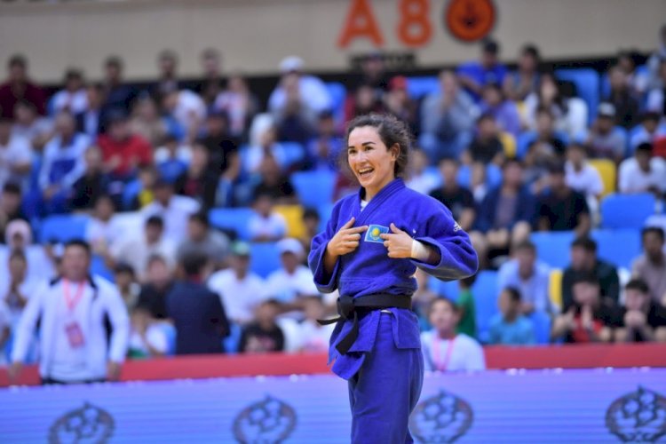 Казахстанка пробилась в финал чемпионата Азии по дзюдо