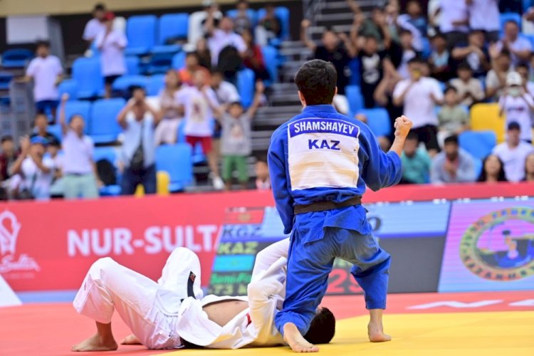 Казахстанец вышел в финал чемпионата Азии по дзюдо