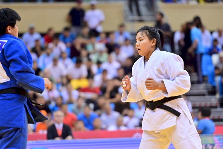Казахстанская спортсменка завоевала «бронзу» чемпионата Азии по дзюдо