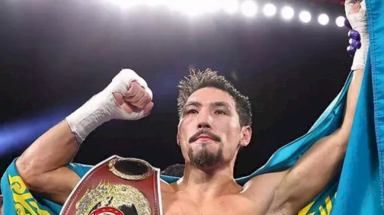 Геннадий Головкин поздравил Жанибека Алимханулы с титулом чемпиона WBO