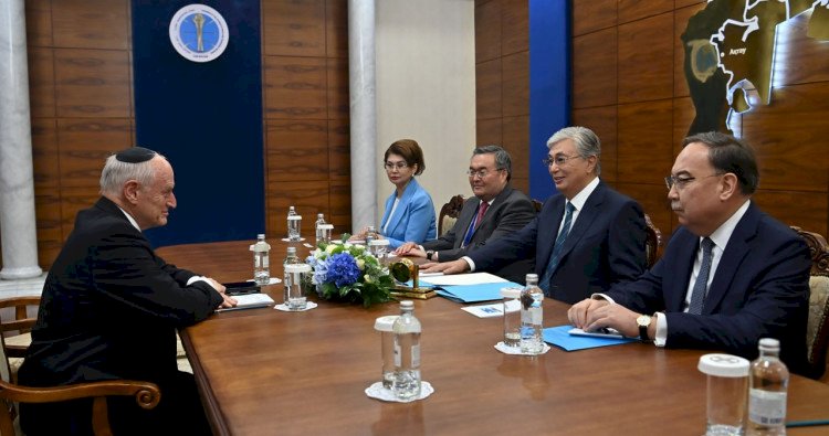 Президент РК принял руководителя крупнейшей американской еврейской организации