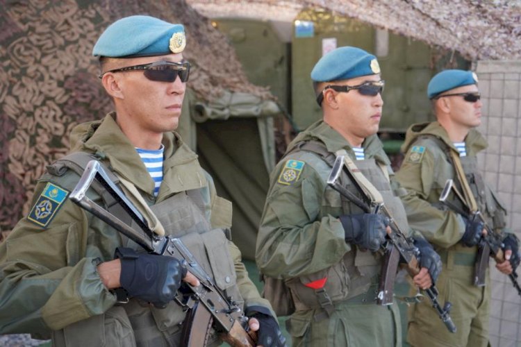 На полигоне Матыбулак прошла совместная командно-штабная тренировка сил ОДКБ