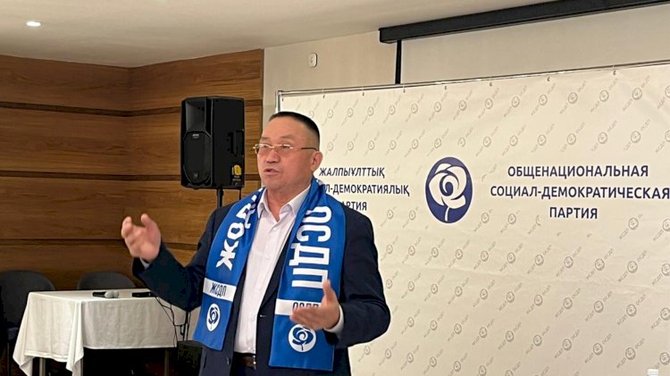 Кандидат в Президенты от ОСДП Нурлан Ауесбаев активно ведет свою агиткампанию