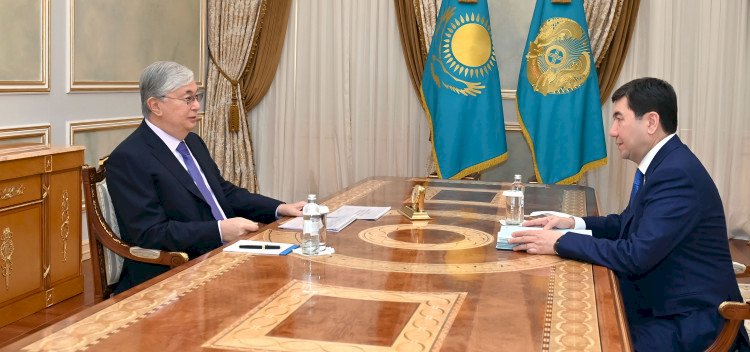 Касым-Жомарт Токаев встретился с Ерланом Кошановым