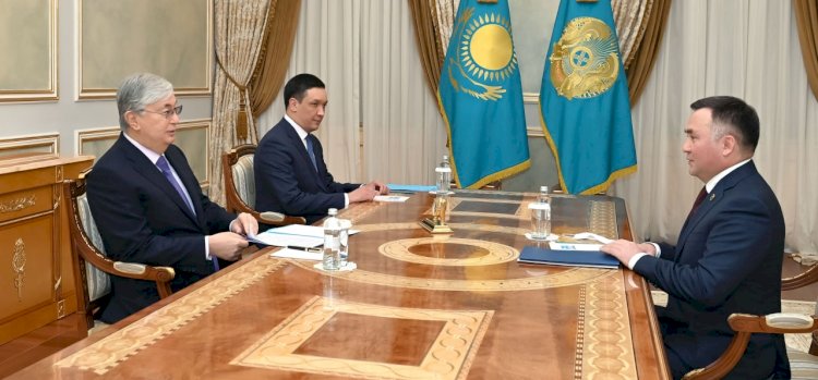 Касым-Жомарт Токаев принял Асламбека Мергалиева