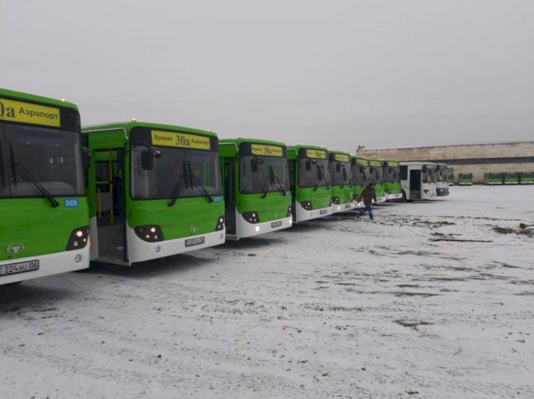 В Алматы намерены построить два коммунальных автобусных парка