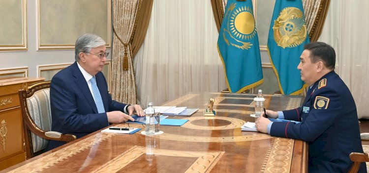 Президента проинформировали о криминогенной обстановке в Казахстане