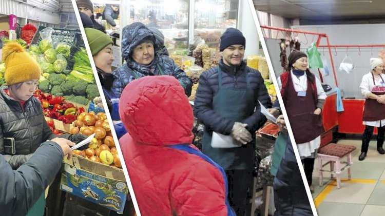 Продуктивный диалог: в Алматы состоялись рабочие объезды рынков