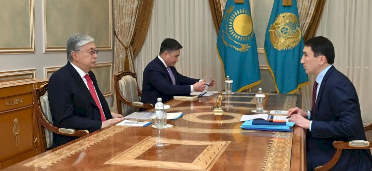 Токаев принял председателя правления АО «НК «КазМунайГаз»