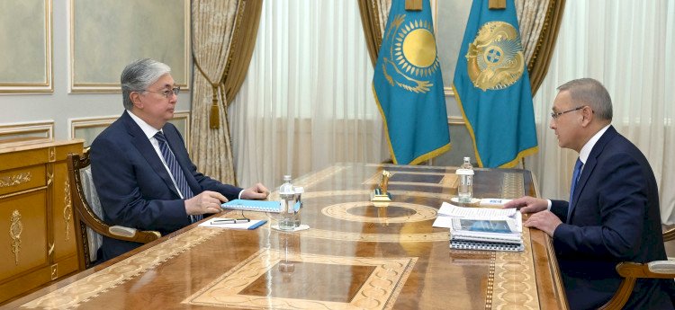 Токаев принял акима области Жетісу