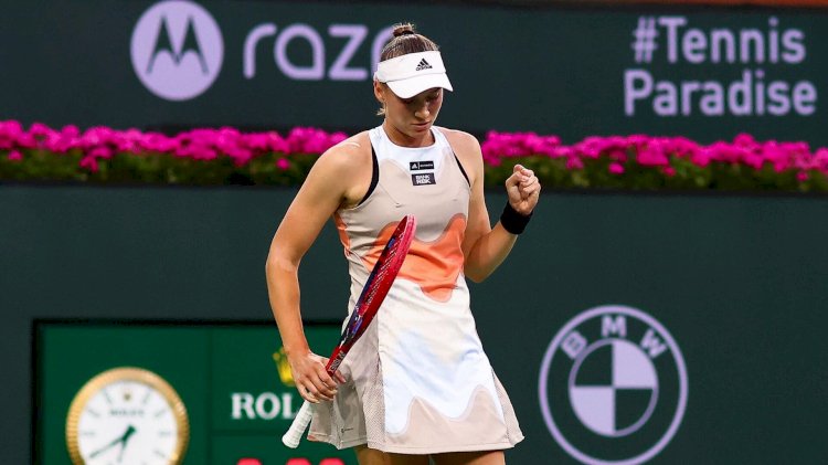 Елена Рыбакина уверенно прошла в четвертьфинал на  турнире в Майами