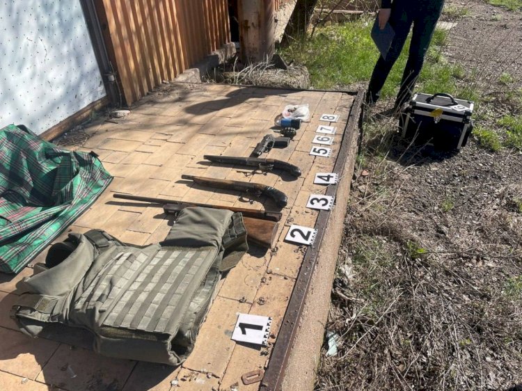 Схрон с оружием обнаружили в Жамбылской области