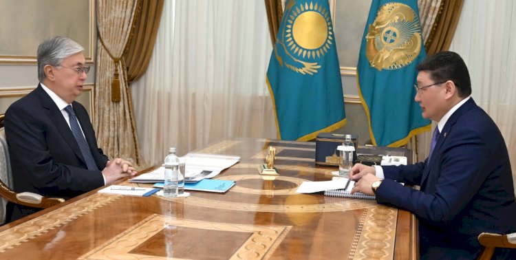 Президент принял председателя правления агентства «Хабар»