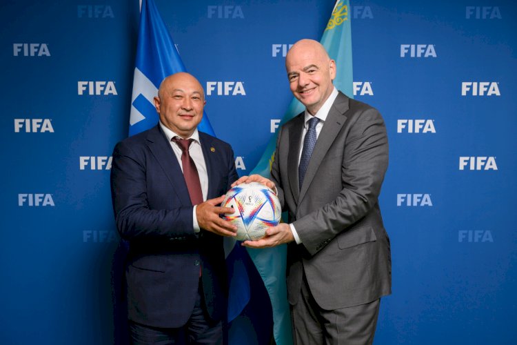 Президент ФИФА посетит Казахстан в начале мая