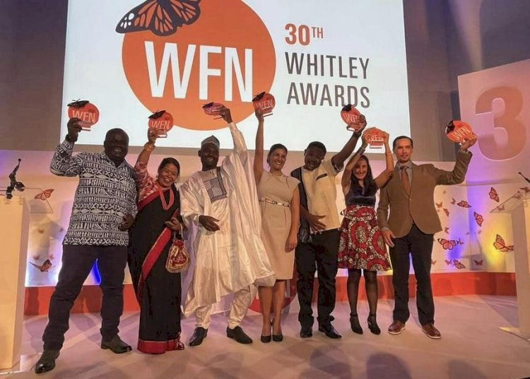 Казахстанский исследователь сайги получил премию в области охраны природы Whitley Awards 2023