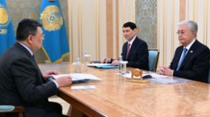 Токаев принял заместителя Премьер-министра Каната Бозумбаева 
