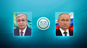 Токаев поздравил Путина с 20-летием Договора о казахстанско-российской государственной границе
