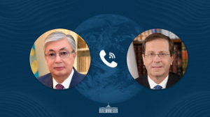 Касым-Жомарт Токаев провел телефонный разговор с президентом Израиля