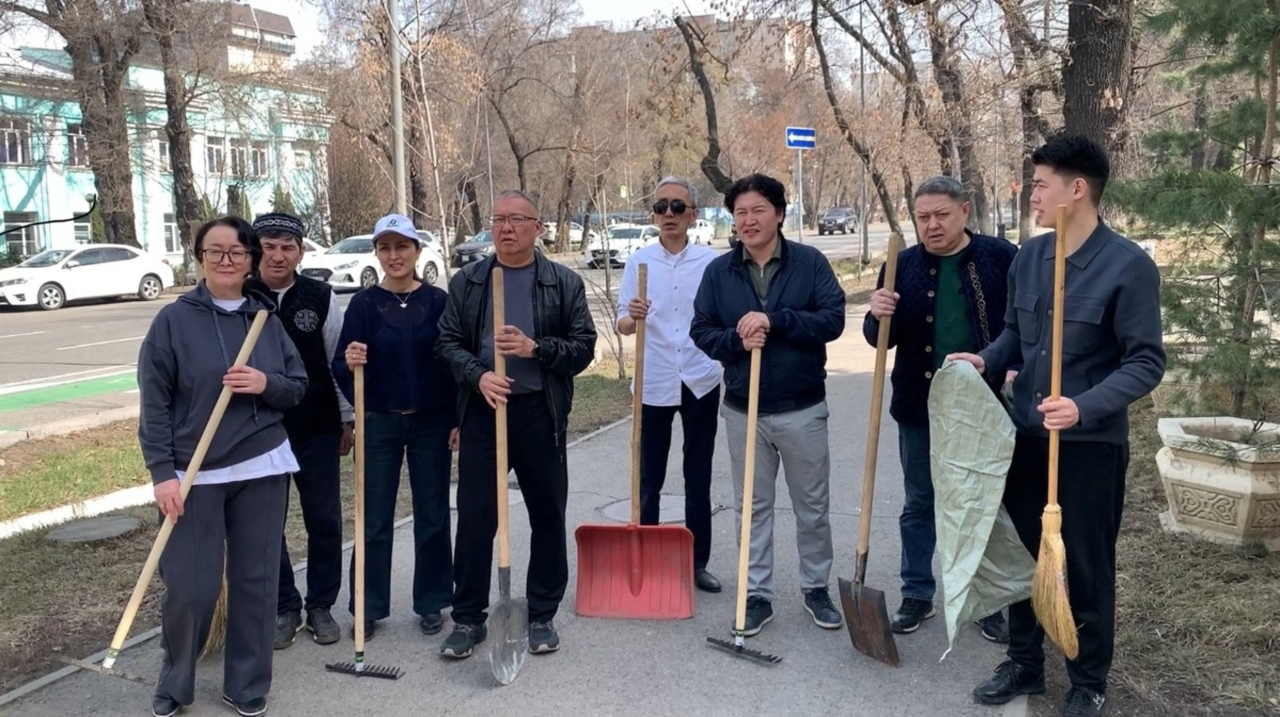 Сотрудники Alatau Aqparat организовали медиасубботник